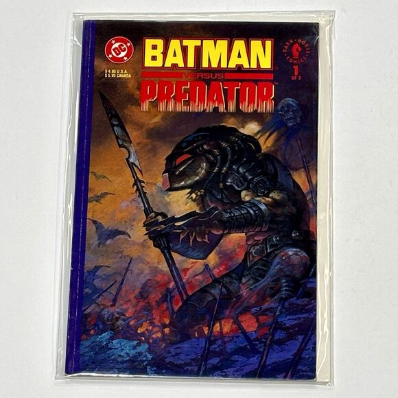 Batman Versus Predator Book #1 Dark Horse Comics DC Comics NM 1993 - Picture 1 of 1